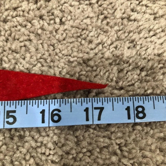 1950 Antique Washington DC Pennant Flag 17" - Picture 7 of 8